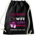 printfashion HUSBAND AND WIFE - Sportzsák, Tornazsák - Fekete (2107128)