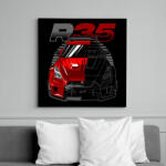 printfashion Nissan GT-R R35 - Vászonkép - Fekete (11420657)