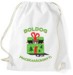 printfashion Cicát mindenkinek! Karácsonyi - Sportzsák, Tornazsák - Fehér (10986635)