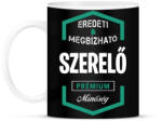 printfashion Szerelő - Bögre - Fekete (1469480)