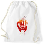 printfashion Burning forest - Sportzsák, Tornazsák - Fehér (218551)