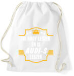 printfashion Ha nagy leszek én is audi-s leszek - Sportzsák, Tornazsák - Fehér (14639072)