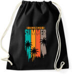 printfashion Amazing Summer - Sportzsák, Tornazsák - Fekete (4991155)
