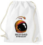 printfashion Legjobb apa - Sportzsák, Tornazsák - Fehér (6355712)