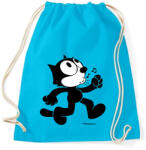 printfashion Füttyös Félix - Sportzsák, Tornazsák - Surf blue (2533775)