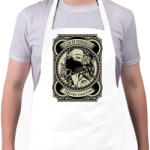 printfashion 1945 Velem ne szórakozz - Kötény - Fehér (5912127)