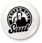 printfashion Better Call Saul - Kitűző, hűtőmágnes - Fehér (16577308)