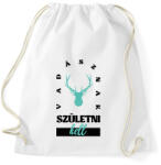printfashion Vadásznak születni kell - Sportzsák, Tornazsák - Fehér (7494256)