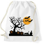 printfashion Rémisztő Halloween - Sportzsák, Tornazsák - Fehér (14246571)
