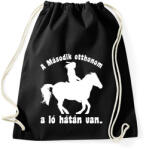 printfashion lovas - Sportzsák, Tornazsák - Fekete (8957185)