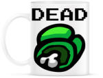 printfashion Among us - Dead! - Bögre - Fehér (3996419)