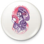 printfashion A csábítás művészete - Kitűző, hűtőmágnes - Fehér (3074577)