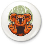 printfashion koala beint - Kitűző, hűtőmágnes - Fehér (4309443)