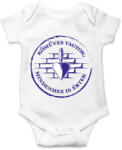 printfashion Kőműves vagyok, mindenhez IS értek - Baba Body - Fehér (6556232)