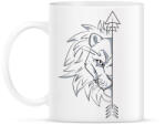 printfashion Oroszlán páros férfi 2 - Bögre - Fehér (6079993)