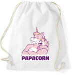 printfashion Papacorn - Sportzsák, Tornazsák - Fehér (14706381)