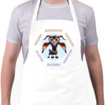 printfashion Vegán aktivista - Kötény - Fehér (15787566)