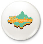 printfashion Nyíregyháza - Kitűző, hűtőmágnes - Fehér (7131954)