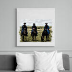 printfashion hortobágy - Vászonkép - Fehér (6627176)