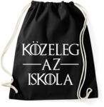printfashion Közeleg az Iskola - Sportzsák, Tornazsák - Fekete (1702528)