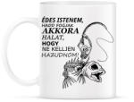 printfashion Horgászok fohásza - Bögre - Fehér (15649652)