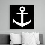 printfashion horgony - Vászonkép - Fekete (6658259)