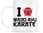 printfashion I love Wado Ryu Karate - Bögre - Fehér (9451871)