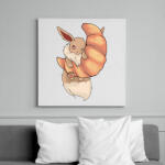 printfashion Eevee - Vászonkép - Fehér (13894011)