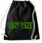 printfashion Marihuana legalizálás - Sportzsák, Tornazsák - Fekete (1223329)