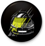 printfashion BMW M3 - Kitűző, hűtőmágnes - Fekete (15721538)