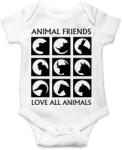printfashion Állatbarát - Baba Body - Fehér (14497578)