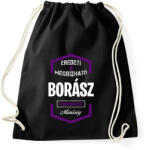 printfashion Borász prémium minőség - Sportzsák, Tornazsák - Fekete (1465795)