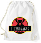 printfashion Disznóvágás - Sportzsák, Tornazsák - Fehér (11626179)