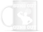 printfashion Suns Out Guns Out - Bögre - Fehér (789089)