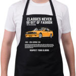 printfashion Bmw E30 - Kötény - Fekete (14789305)
