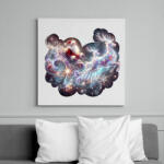 printfashion Télapó itt van! - Vászonkép - Fehér (15045288)