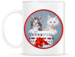printfashion Cuki cicák - Bögre - Fehér (1025347)