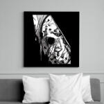 printfashion Jason Voorhees 3 - Vászonkép - Fekete (6660112)