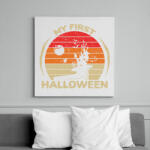 printfashion My first halloween - Vászonkép - Fehér (6633765)
