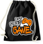 printfashion Non Stop játék - Sportzsák, Tornazsák - Fekete (1094594)