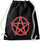 printfashion pentagram - Sportzsák, Tornazsák - Fekete (1496406)