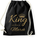 printfashion king - Sportzsák, Tornazsák - Fekete (4657803)