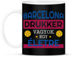 printfashion Barcelona drukker - Bögre - Fekete (10869048)