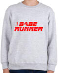 printfashion Babe Runner - Gyerek pulóver - Sport szürke (2039999)