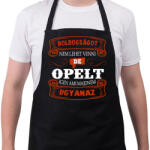 printfashion Boldogságot nem lehet venni de opelt igen - Kötény - Fekete (16277532)