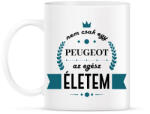printfashion Nem csak egy Peugeot - Bögre - Fehér (7185832)