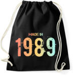 printfashion 1989 - Sportzsák, Tornazsák - Fekete (6228361)