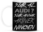 printfashion Audi - Bögre - Fekete (13231525)