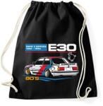 printfashion BMW 3 E30 - Sportzsák, Tornazsák - Fekete (11537147)