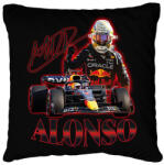 printfashion Alonso F1 - Párnahuzat, Díszpárnahuzat - Fekete (11972462)